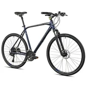 Rowery - Rower crossowy INDIANA X-Cross 5.0 D17 męski Ciemnoszary - miniaturka - grafika 1