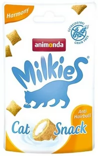 Animonda Animonda Milkies Harmony Anti Hairball 3 x 30 g - Przysmaki dla kotów - miniaturka - grafika 1