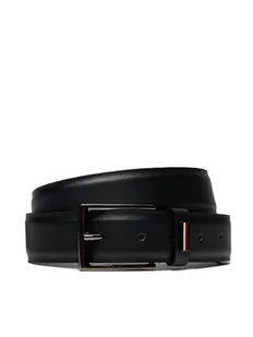 Tommy Hilfiger Pasek Męski Business 3.5 AM0AM12062 Czarny - Paski - miniaturka - grafika 1