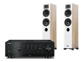 Zestawy stereo - Yamaha R-N800A (czarny) + Diva 5 (dąb) - miniaturka - grafika 1