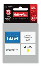 ActiveJet Tusz AE-33YNX zamiennik Epson 33XL T3364 yellow AE-33YNX - Tusze zamienniki - miniaturka - grafika 3