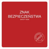 Systemy ekspozycyjne i znaki informacyjne - BC501 REWERS ZNAKÓW PPOŻ, FN - FOLIA SAMOPRZYLEPNA; (100X100MM) - miniaturka - grafika 1