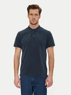 Koszulki męskie - Blend Polo 20717920 Granatowy Regular Fit - miniaturka - grafika 1