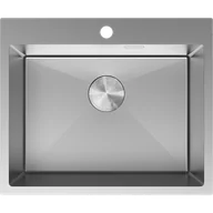 Zlewozmywaki - Mexen Solix zlewozmywak stalowy 1-komorowy 600 x 500 mm, inox - 6408601000-01 - miniaturka - grafika 1