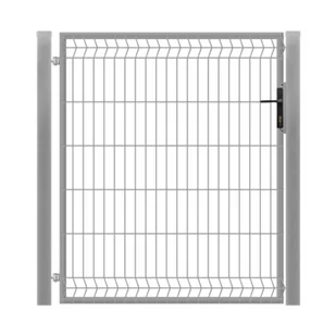 Furtka 3D ocynk 100 x 120 cm komplet lewa Polbram - Ogrodzenia - miniaturka - grafika 1