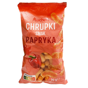 Chrupki - Auchan - Chrupki kukuydziane smak papryka - miniaturka - grafika 1
