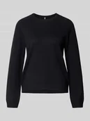 Swetry damskie - Sweter o kroju regular fit z raglanowymi rękawami model ‘BREE’ - miniaturka - grafika 1