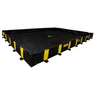 Pojemniki przemysłowe - Wanna Składana Pod Ibc, Beczki, Auto (3,7 M X 6,1 M X 305 Mm), 6795 L. Czarny 4001 L. - 7000 L. 4 Pojemniki Ibc  Powyżej 401 L. - miniaturka - grafika 1
