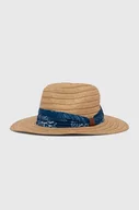Czapki damskie - Lauren Ralph Lauren kapelusz kolor beżowy 454943727 - miniaturka - grafika 1