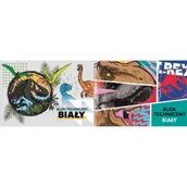 Szkolne artykuły papiernicze - Beniamin Blok techniczny A4/10K biały Jurassic park mix - miniaturka - grafika 1