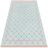 Dywany - Modny uniwersalny dywan winylowy Niebieskie linie 120x180 cm - miniaturka - grafika 1