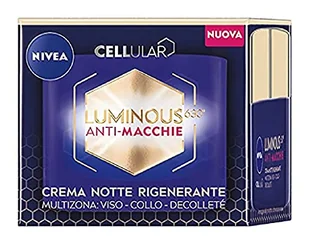 Nivea Cellular Luminous 630 Ochrona przed plamami Krem na noc - Kremy do twarzy - miniaturka - grafika 1
