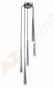 Azzardo Lampa wisząca STYLO 5-CHROM firmy MD 1220A-5W - Lampy sufitowe - miniaturka - grafika 1