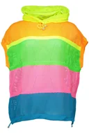 Koszulki i topy damskie - WIELOKOLOROWY SWETER LOVE MOSCHINO - Love Moschino - miniaturka - grafika 1