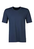 Koszulki męskie - HUBER Koszulka męska z krótkim rękawem podkoszulek, niebieski (Tessimaglia Blue 0381), L - miniaturka - grafika 1