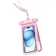 Etui i futerały do telefonów - Etui wodoodporne USAMS FSD1403 Różowy - miniaturka - grafika 1