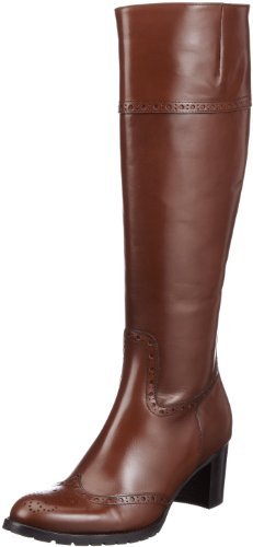 Gabriele 970578 klasyczne kozaki damskie, zielony - Braun Brandy 2-38 EU