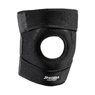 Ściągacze i opaski sportowe - JINGBA SUPPORT Knee Support 6008 Stabilizator Kolana Black - miniaturka - grafika 1