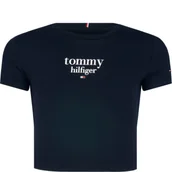 Koszulki męskie - Tommy Hilfiger T-shirt | Cropped Fit - miniaturka - grafika 1