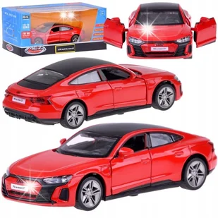 Model kolekcjonerski AUDI RS e-tron GT 1:36 metalowe auto dźwięki ZA5047 - Zabawki zdalnie sterowane - miniaturka - grafika 1
