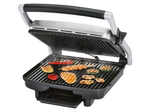 Grill elektryczny Grill kontaktowy SilverCrest SPM 2200 A2 srebrny - Grille elektryczne - miniaturka - grafika 4