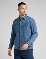 Koszule męskie - Męska koszula Lee WORKWEAR OVERSHIRT 4XL - miniaturka - grafika 1