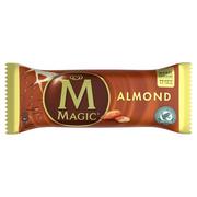 Lody i desery lodowe - Magnum - Almond Lody waniliowe w mlecznej czekoladzie z migdałami - miniaturka - grafika 1