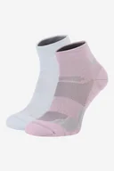 Skarpetki damskie - Reebok R0396-SS24 (2-pack) Niebieski - miniaturka - grafika 1