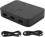 Kable komputerowe i do monitorów - Przełącznik Kvm Hdmi 2X1 Switch 3Xusb +2 Kabl Hdmi - miniaturka - grafika 1