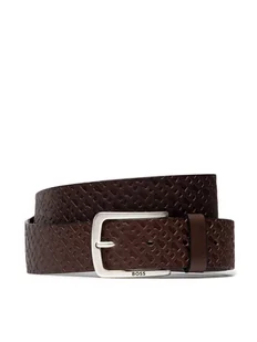 Boss Pasek Męski Jor-B-Ve 50475115 Brązowy - Paski - miniaturka - grafika 1