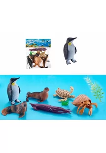 Zestaw zwierząt morskich 6szt - Albumy krajoznawcze - miniaturka - grafika 1
