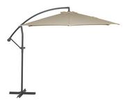 Parasole ogrodowe - Rojaplast parasol przeciwsłoneczny FREE POLE 300 cm beżowy - miniaturka - grafika 1