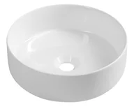 Umywalki - Isvea Infinity Umywalka nablatowa 36 cm biała 10NF65036 - miniaturka - grafika 1