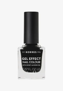 KORRES Gel Effect Nail Colour Lakier do Paznokci 100 Black - Lakiery do paznokci KORRES Gel Effect Nail Colour Lakier do Paznokci 100 Black - Lakiery do paznokci - miniaturka - grafika 1
