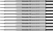 Długopisy - Schneider Express 225 M wkład o dużej pojemności do długopisu, czarny, ISO 12757-2 G1, opakowanie 10 sztuk - miniaturka - grafika 1