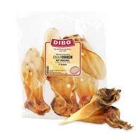 Przysmaki dla psów - DIBO DIBO uszy wołowe z muszelką, woreczek 5 sztuk, mała przekąska do naturalnego żucia lub smakołyki do przekąsek, karma dla psów, wysokiej jakości produkt bez dodatków chemicznych - miniaturka - grafika 1