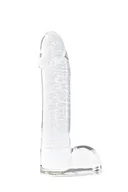 Sztuczne penisy - FIREFLY GLASS SMOOTH BALLSEY 4INCH DILDO - miniaturka - grafika 1