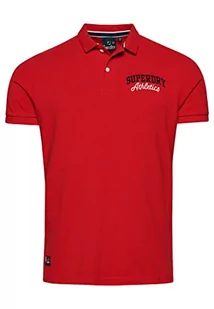 Superdry koszulka polo haftowana bluza męska, Różnorodność sieci, S - Koszulki męskie - miniaturka - grafika 1