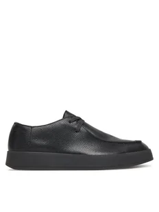 Calvin Klein Półbuty Hybrid Cup Wallabee Lth HM0HM02062 Czarny - Półbuty męskie - miniaturka - grafika 1