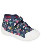 Kapcie damskie - Dziewczęce kapcie z bohaterami granatowe Befado r.21 - miniaturka - grafika 1