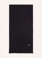 Moda i Uroda OUTLET - Boss Szal Albas blau - miniaturka - grafika 1