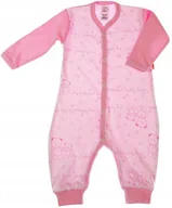 Pajacyki dla niemowląt - PAJAC długi rękaw rampers , Misie RÓŻ 74 KLEKLE - miniaturka - grafika 1