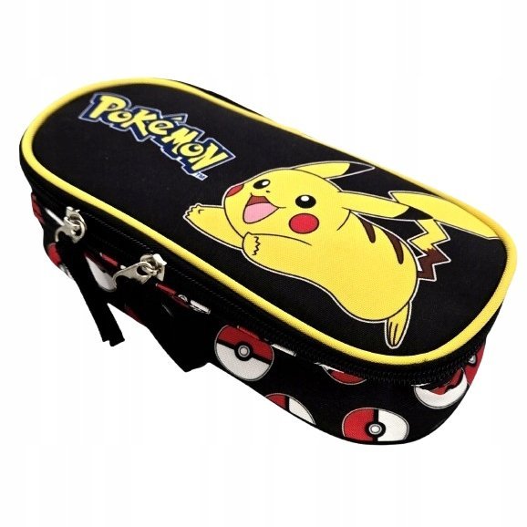 Pokemon Piórnik Saszetka Czarny