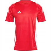 Koszulki męskie - Koszulka męska adidas Tiro 24 Jersey czerwona IS1016 2XL - miniaturka - grafika 1