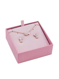 Swarovski Zestaw naszyjnik i kolczyki Mesmera 5734246 Srebrny - Zestawy biżuterii dla kobiet - miniaturka - grafika 1