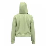 Bluzy damskie - Damska bluza treningowa nierozpinana z kapturem Under Armour UA Armour Flc Pro Hdy - zielona - miniaturka - grafika 1