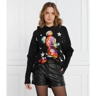 Bluzy damskie - Desigual Bluza Oversize fit - miniaturka - grafika 1