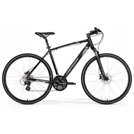 Rowery - Rower crossowy Merida CROSSWAY 15 S(46) GLOSSY BLACK(MATT SILVER) - miniaturka - grafika 1