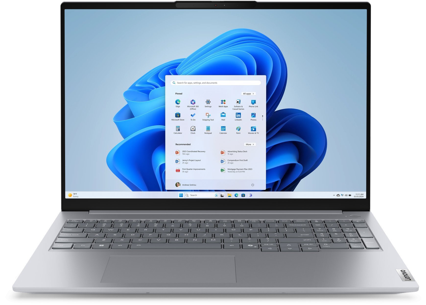 Lenovo ThinkBook 16 G8 IRL Core 5 210H / 32 GB / 512 GB / 60 Hz 21SH008GRI 21SH008GRI_32GB_500SSD