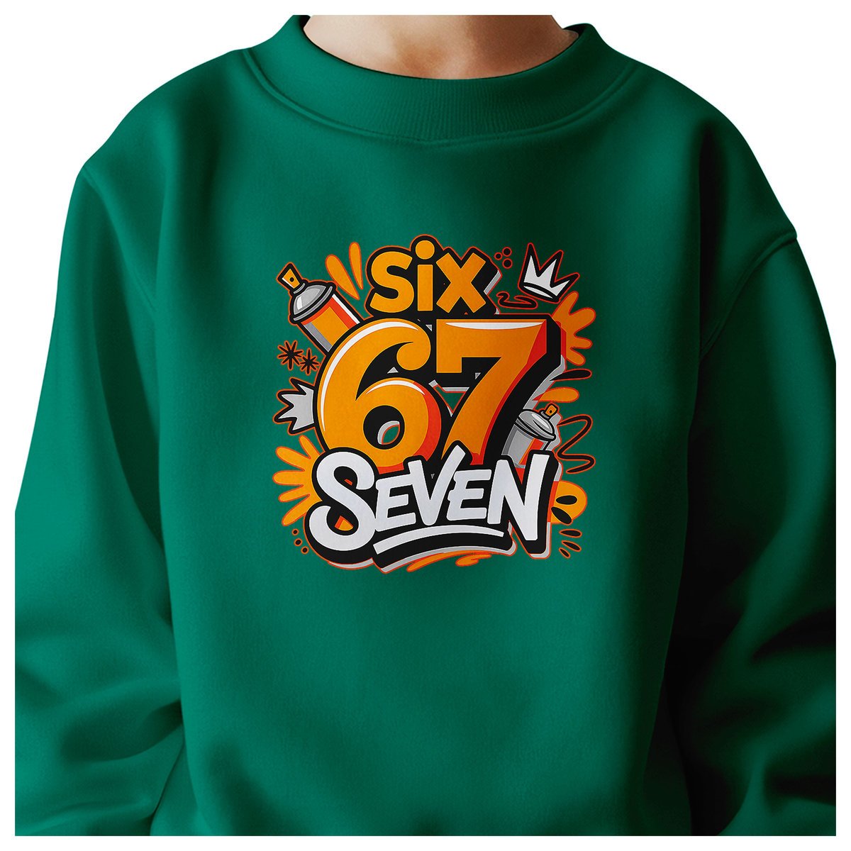 BLUZA DZIECIĘCA 67 SIX SEVEN VIRAL DLA CHŁOPCA DZIEWCZYNKI 122-128